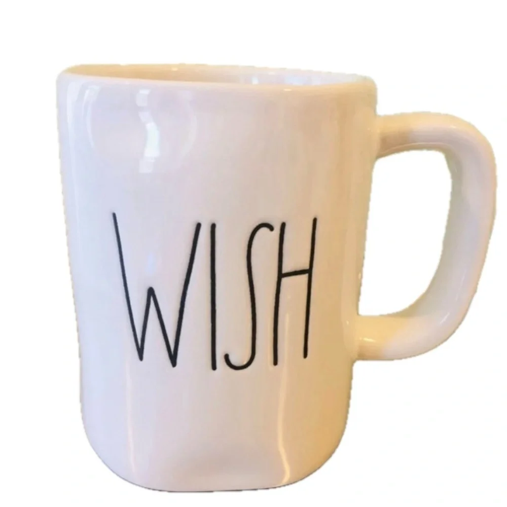 Rae Dunn Wish Mug NWT Coffee Tea ceramic gift present